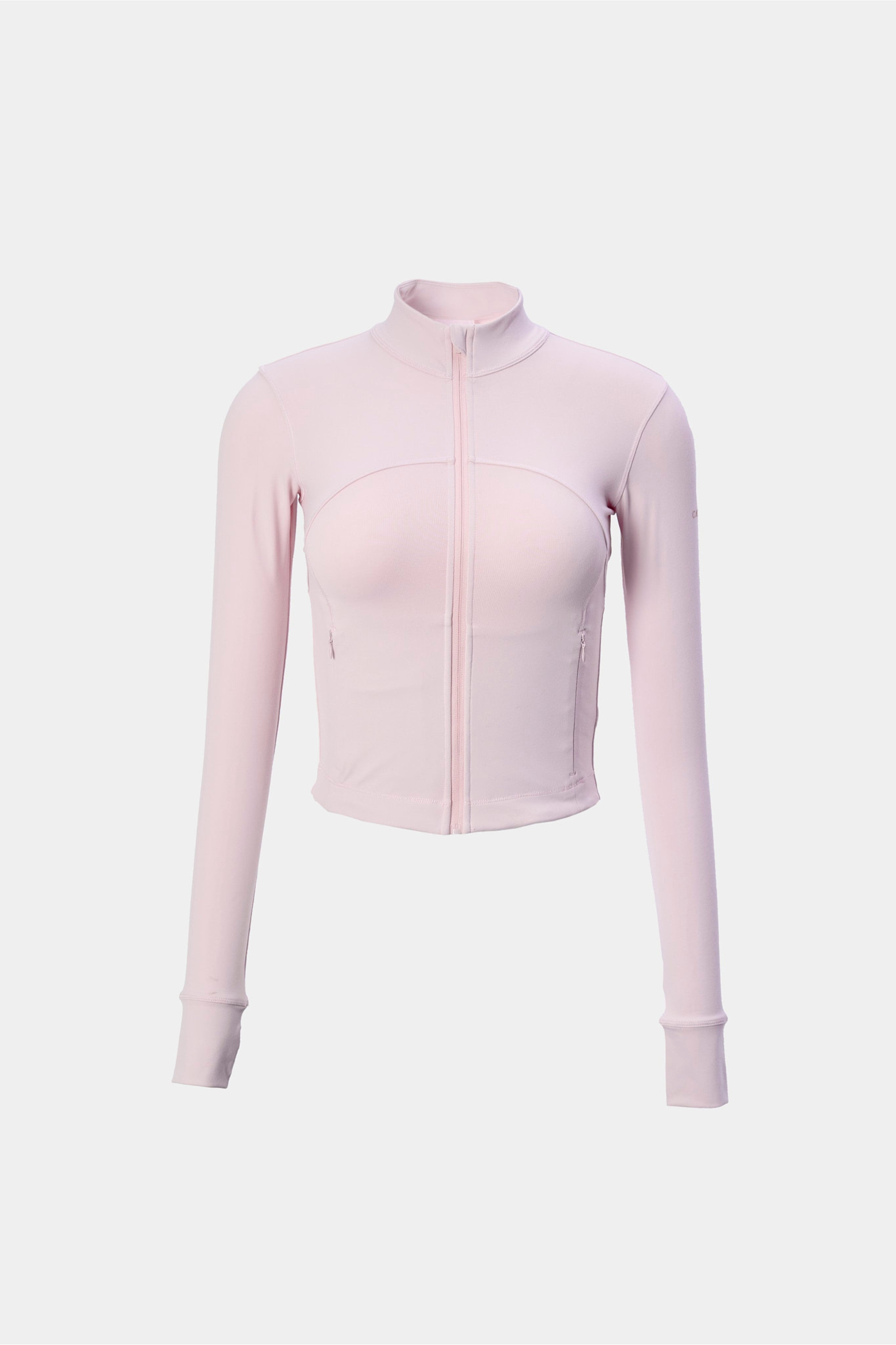 Sculptluxe® Zip Jacket - Millenial Pink